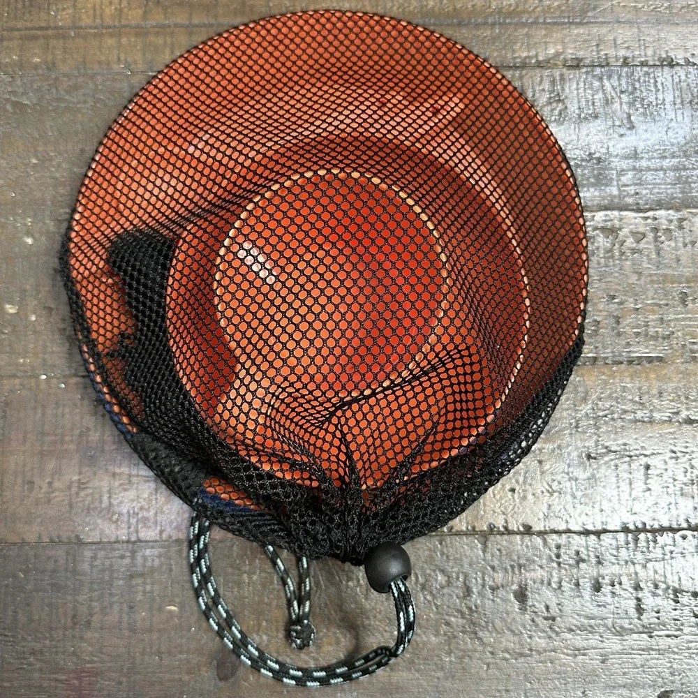 Misc Plastic Camping Plates, Cup, Bowls, Utensils & Mesh Bags  Lot of 10 Pieces